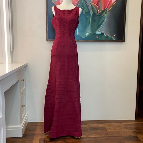 Herve Leger “Sasha” Bandage Gown/ Dress - Picture 1 of 11